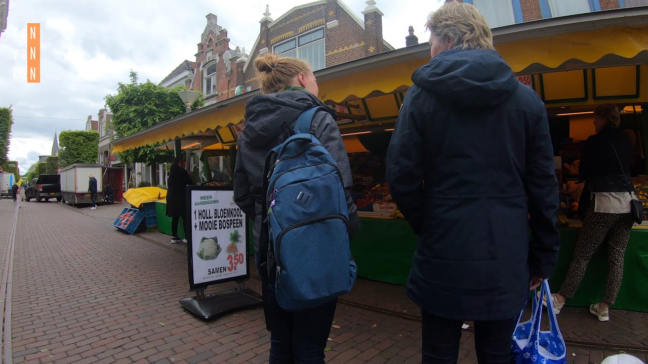 Weekmarkt in Joure &ndash; 4K