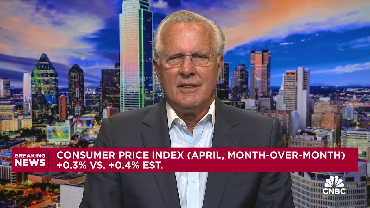 Former Dallas Fed President Richard Fisher reacts to April&rsquo;s CPI report