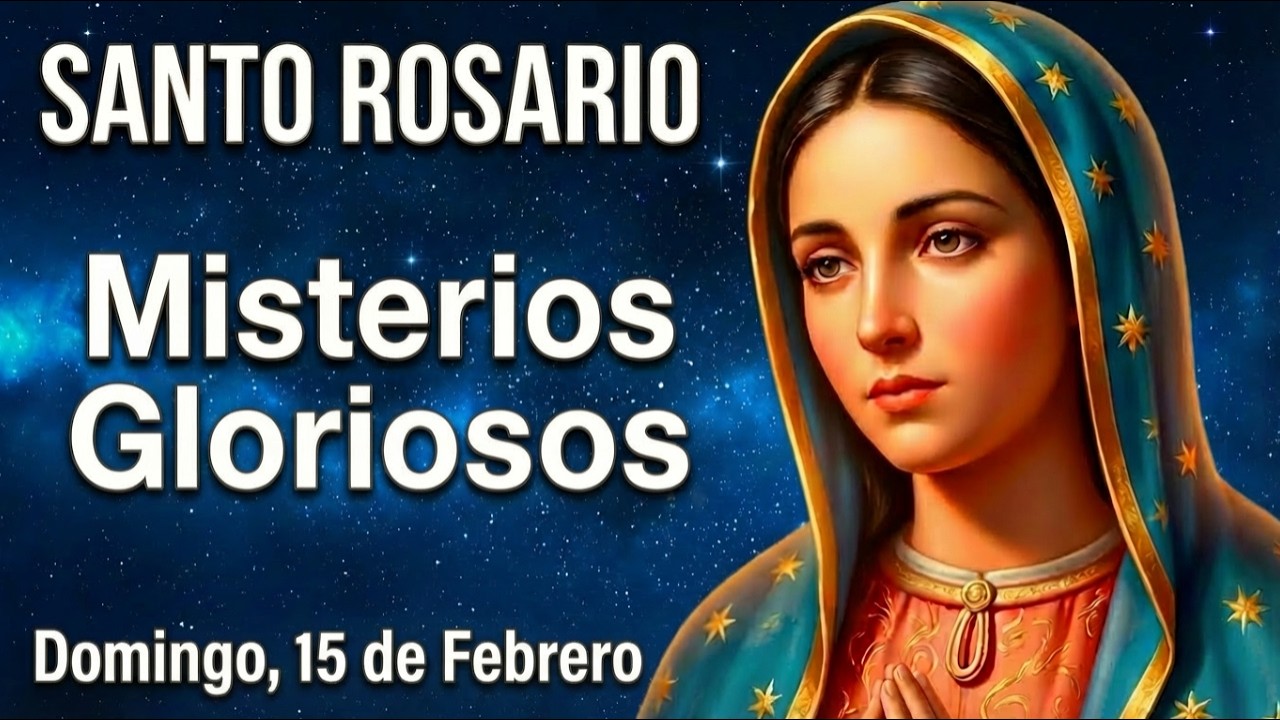Santo Rosario Misterios Gloriosos de hoy Domingo 🌹 #santorosario #fe #amor #yosoydelos7mil
