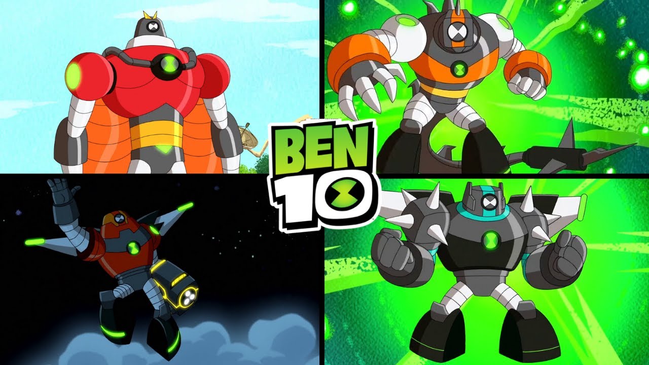 EVERY OMNI-NAUT TRANSFORMATIONS | BEN 10