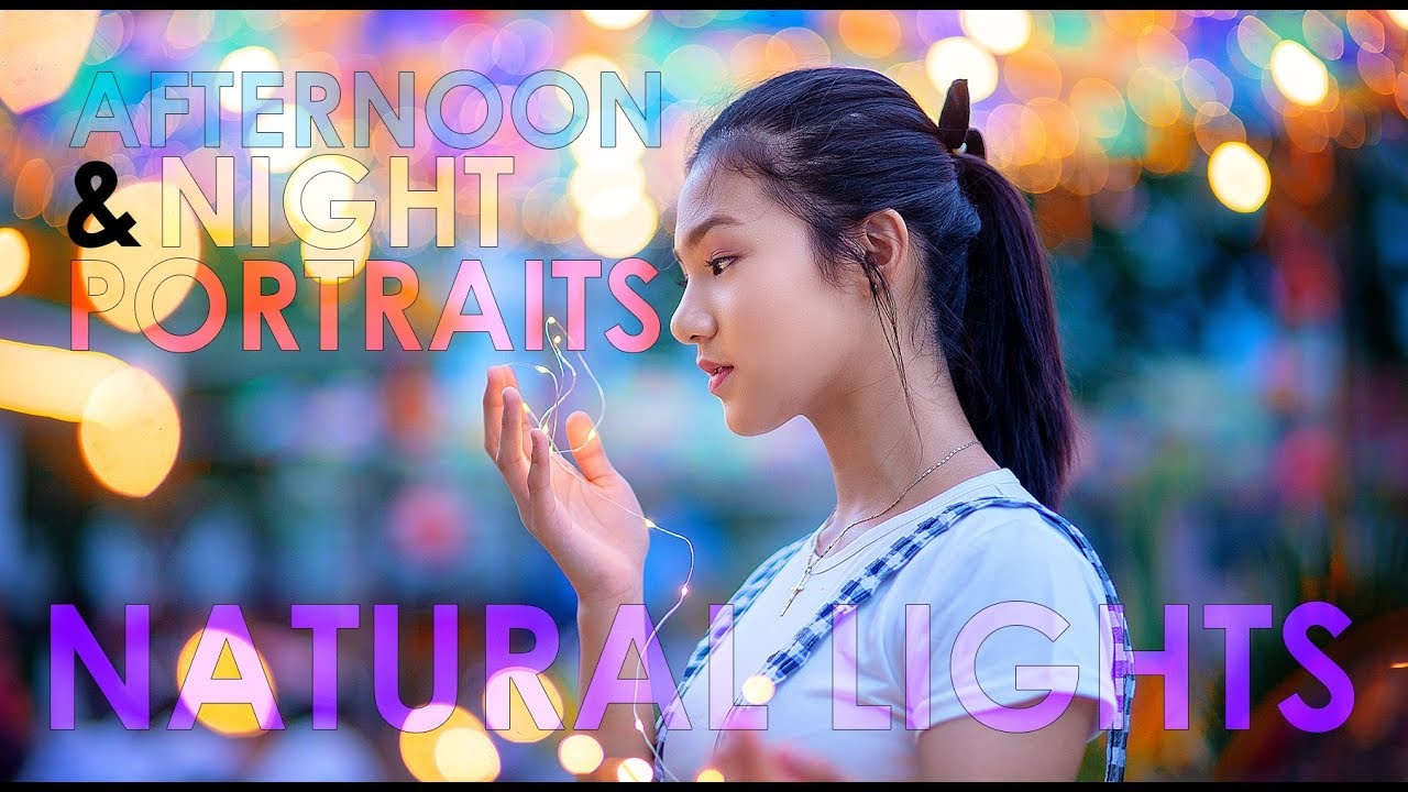 Afternoon & Night Portraits | Nikon D610 | Sigma 85mm F1.4 | Fairylights
