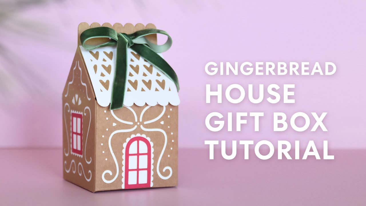 Gingerbread House Gift Box Tutorial