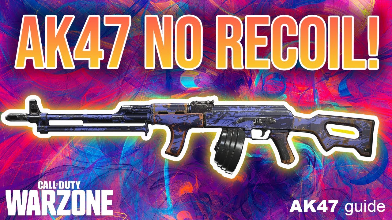 The ZERO recoil AK47 is INSANE - COD Warzone AK 47 Class setup