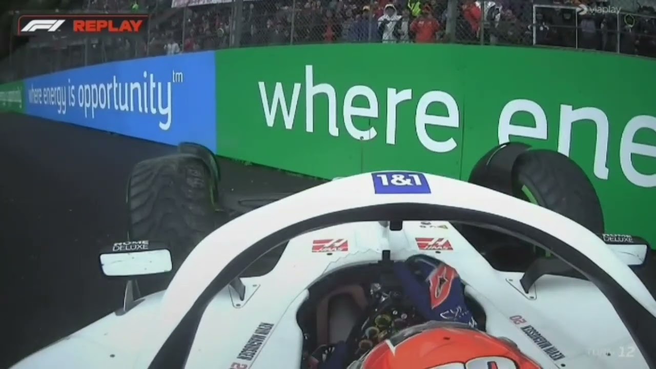 Magnussen crash imola 2022