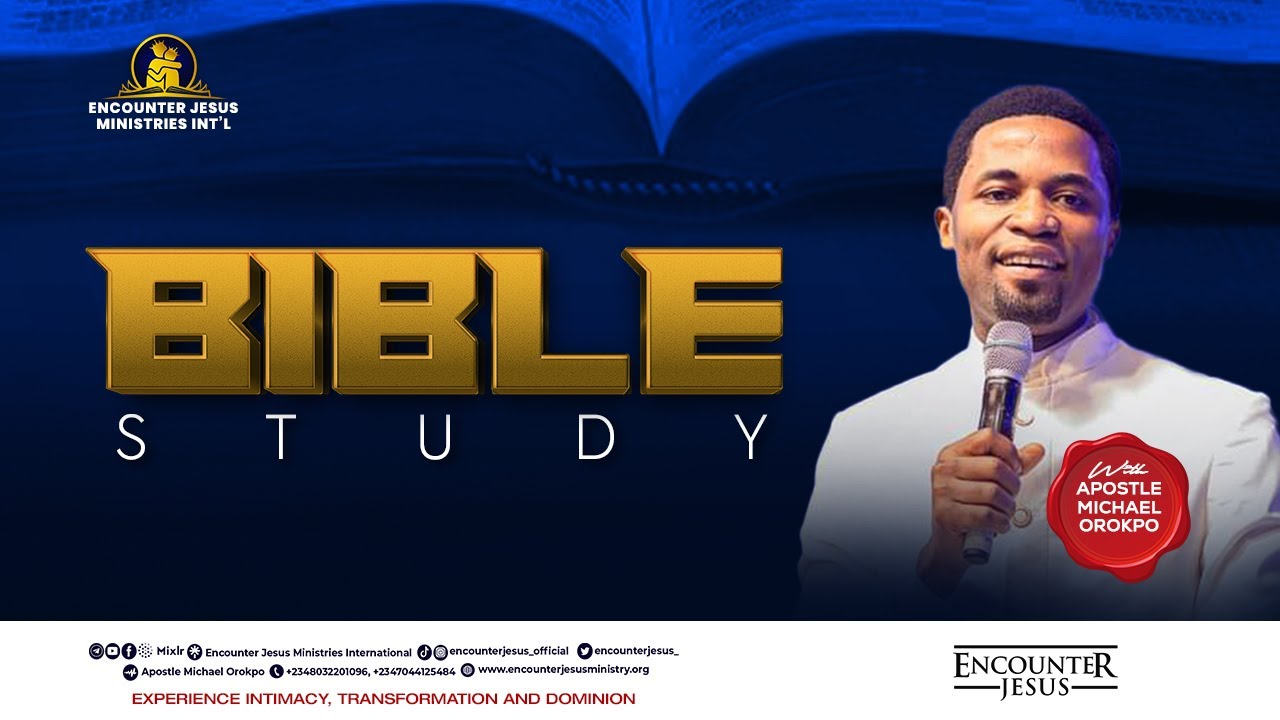 TUESDAY BIBLE STUDY | GIFTS OF THE SPIRIT PT. 1| 14.11.2023 | APOSTLE MICHAEL OROKPO