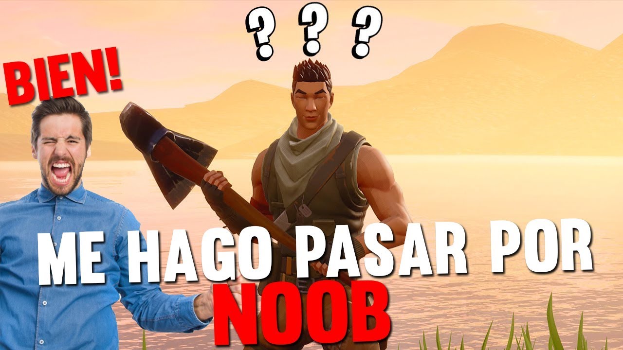 Me hago pasar por noob y le gano la partida en Squad Random...