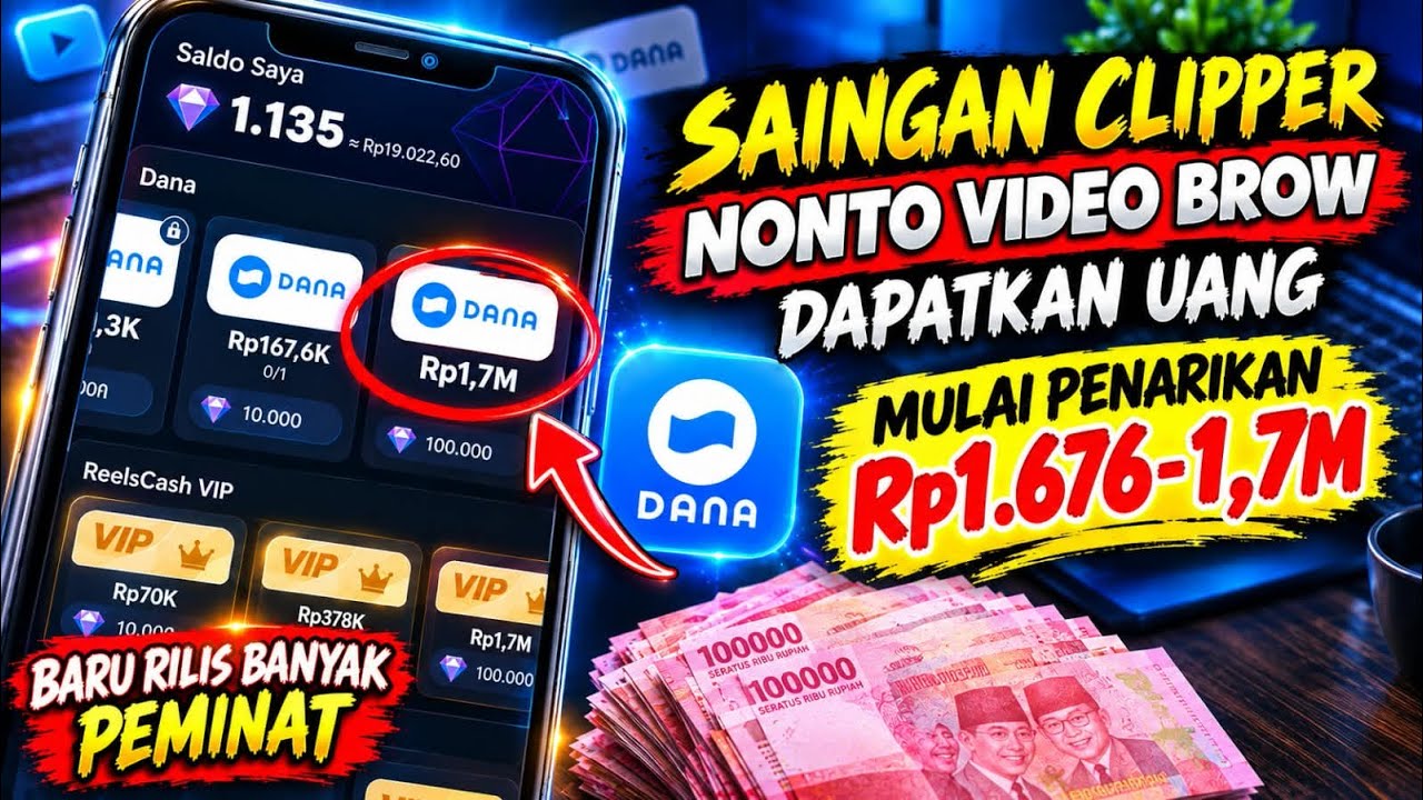 REVIEW‼️APLIKASI PENGHASIL UANG 2026 - NONTO VIDEO DRAMA DAPAT UANG || CARA DAPAT UANG DRI INTERNET