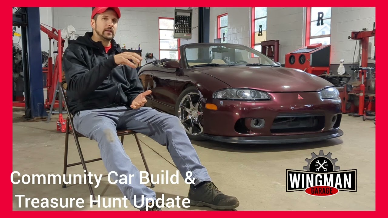 Community Car Build UPDATE! w/ Treasure Hunt News & Info! - Wingman Garage