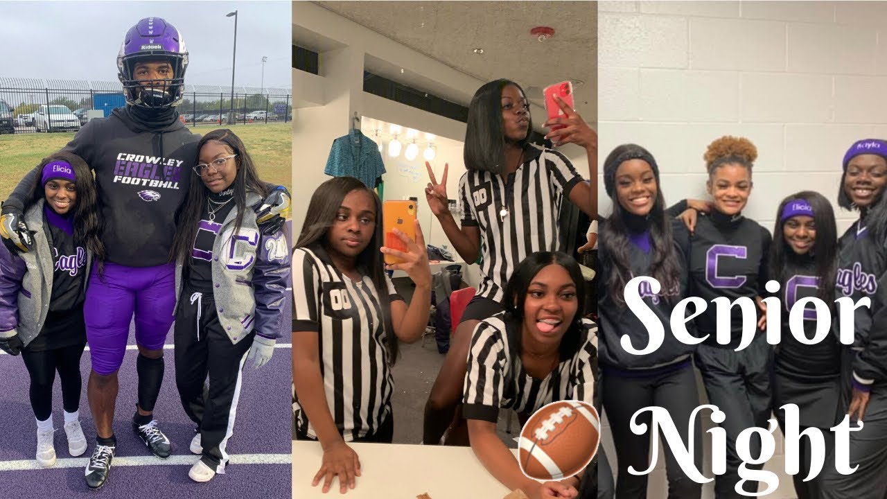 SENIOR NIGHT ! (Cheer Vlog) Last Football Game !