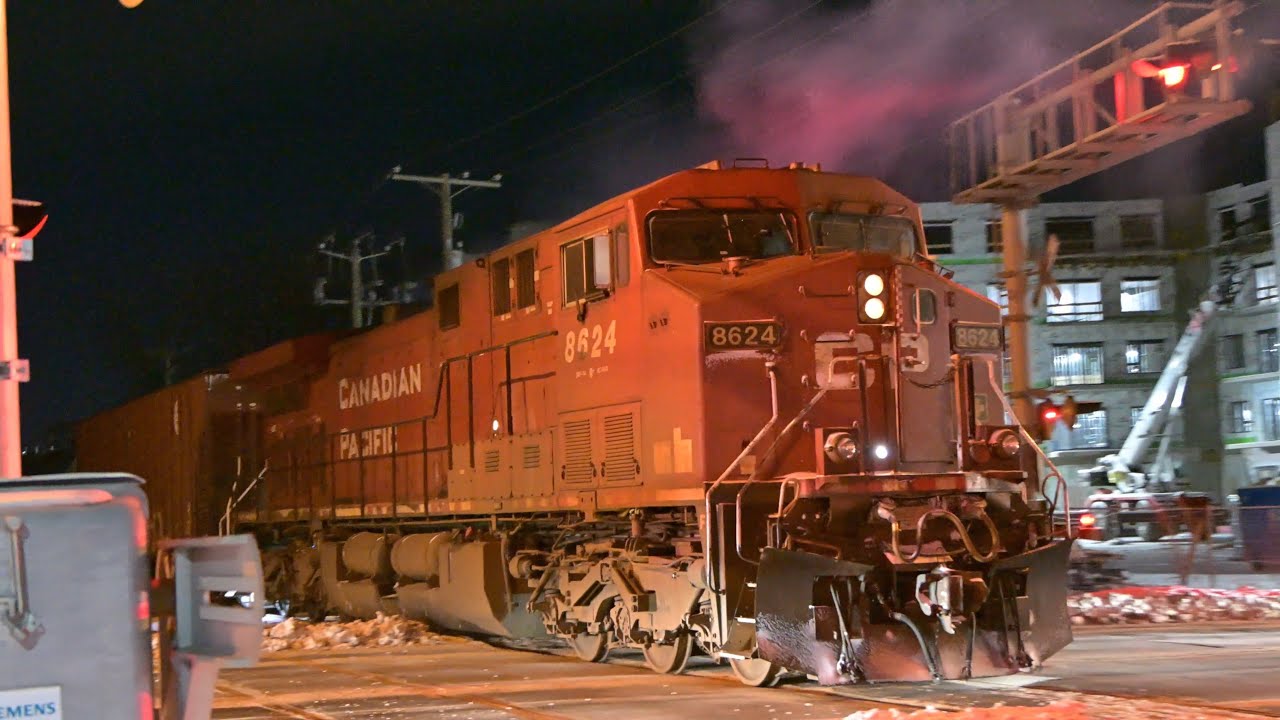 Christmas Break 2025/2026 Railfanning! Canadian Pacific & Canadian National Action around Montréal!