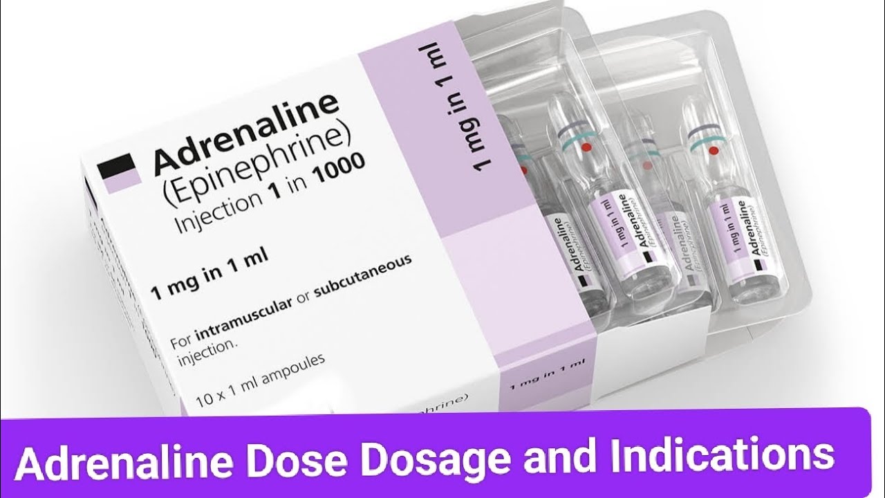Adrenaline | Epinephrine || Dose,Dosage & Indications of Adrenaline |