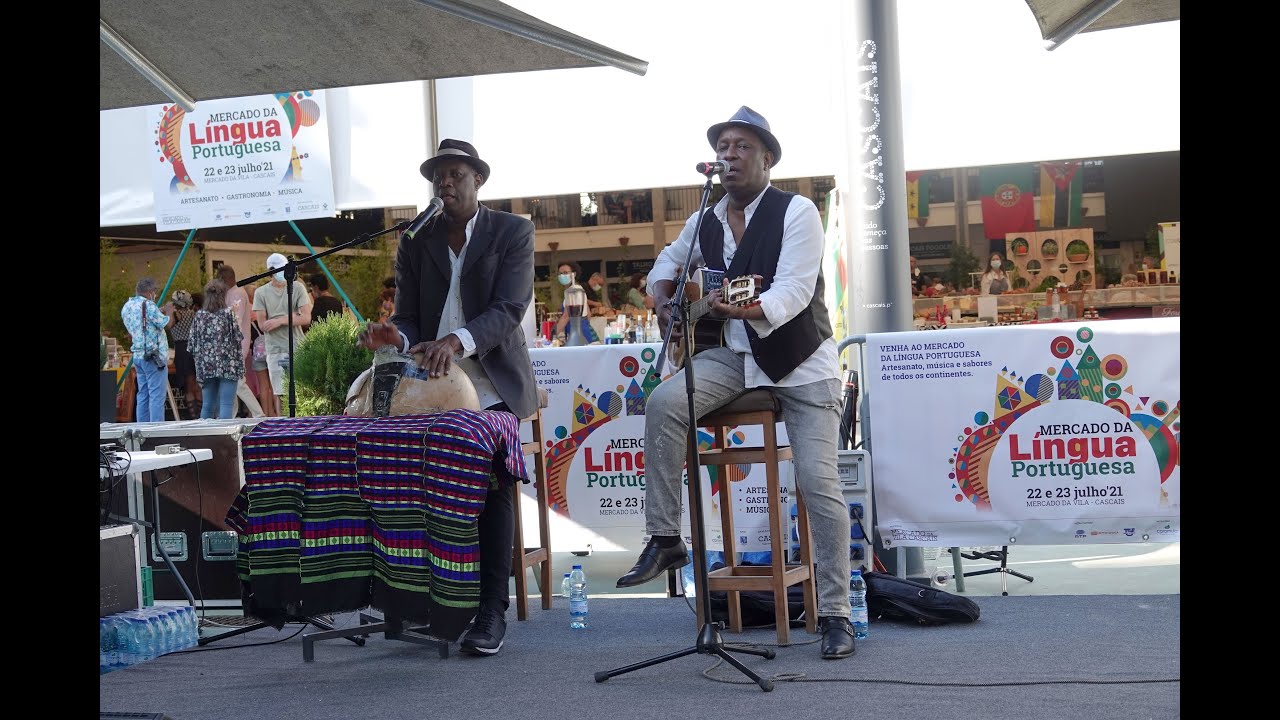 Mercado da Língua Portuguesa 2021 - Guto Pires e Maio Coopé (Música - Guiné-Bissau)