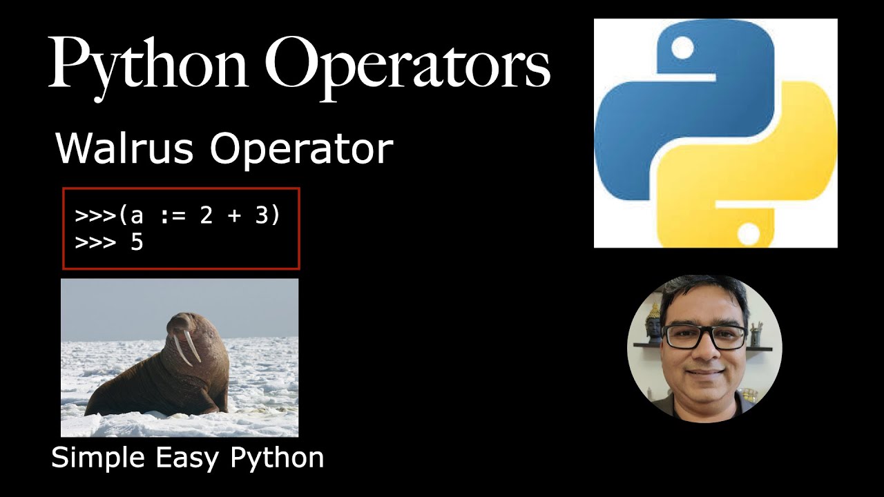 Python Operators: Walrus Operator