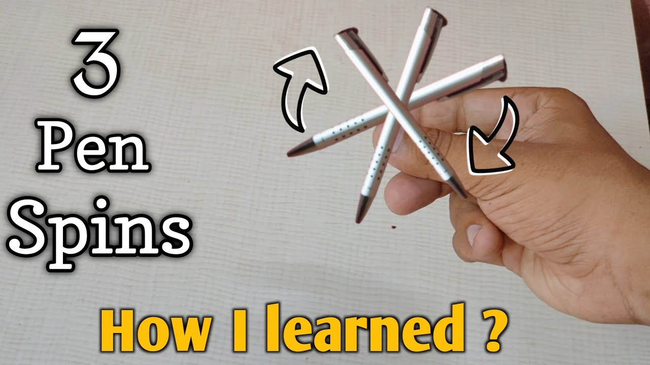 I Learned Pen Spinning Tricks