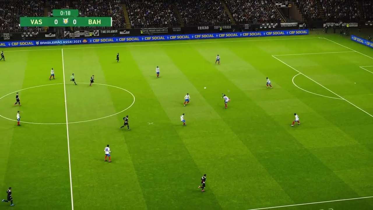 VASCO X BAHIA| AO VIVO COM IMAGENS | JOGO DE HOJE| pes 21 Gameplay ps4