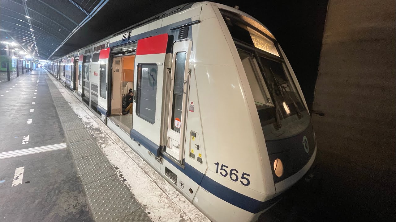 Trajet de Marne-la-Vallée-Chessy à Saint-Germai-en-Laye sur ligne A du RER