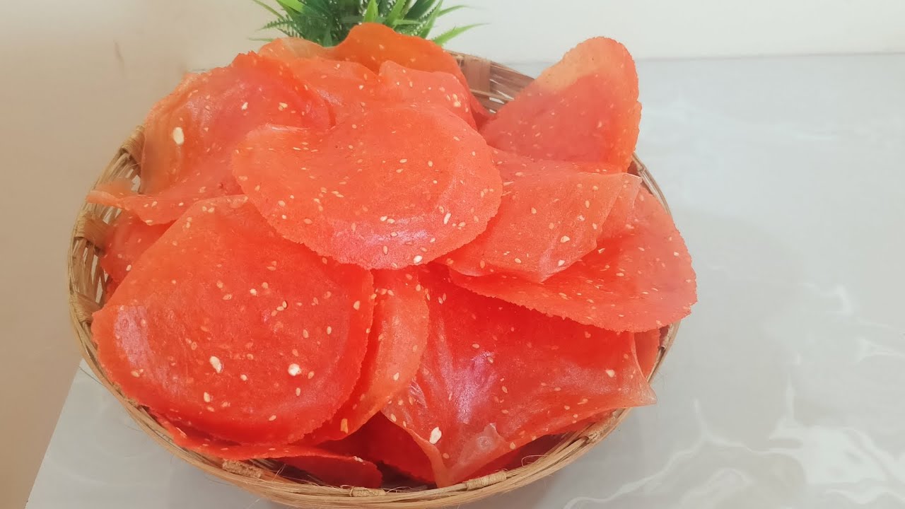 Tomato Papad Recipe | टोमॅटो पापड रेसिपी
