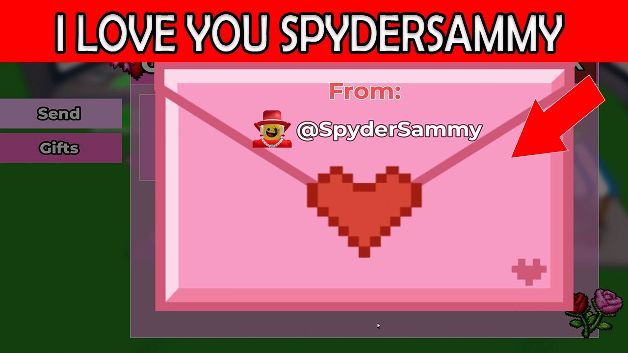 Я получил эксклюзивный подарок от SpyderSammy в Roblox: укради Brainrot.