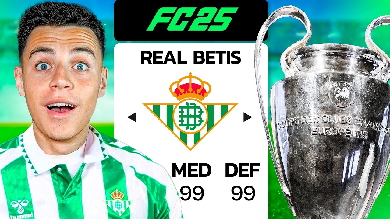 Entrené al Betis hasta Ganar la Champions