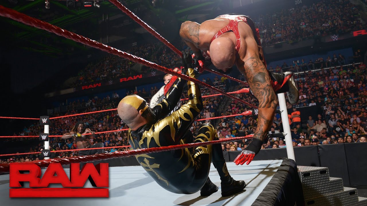 Золотая правда против Люка Гэллоуза и Карла Андерсона: Raw, 15 августа 2016 г.