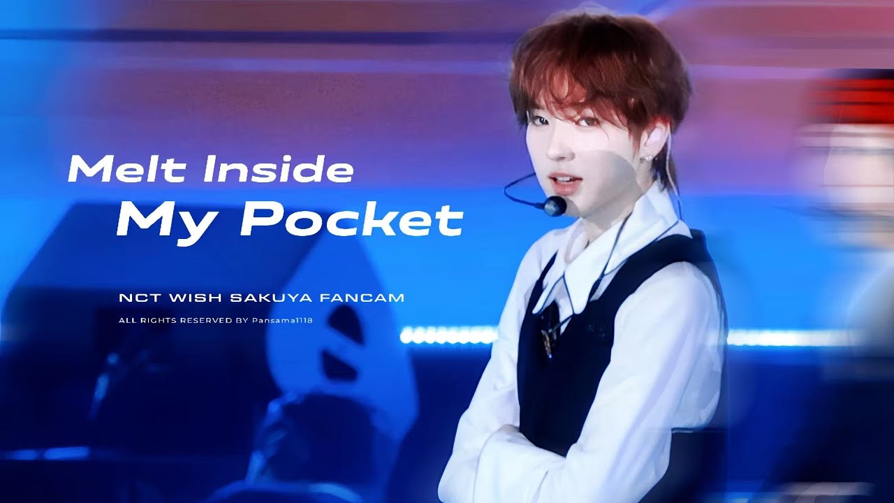 [4K] 250706 NCT WISH 사쿠야 SAKUYA - Melt Inside My Pocket @Show! Music Core in Japan 직캠Fancam