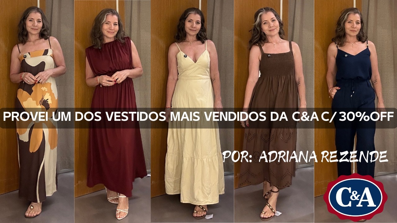 PROVADOR CeA:  PROVEI UM DOS VESTIDOS MAIS VENDIDOS DA C&A C/ 30%OFF  #cupomCeA  #vestidos