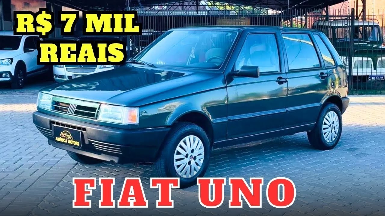 FIAT UNO À VENDA POR APENAS 7 MIL REAIS