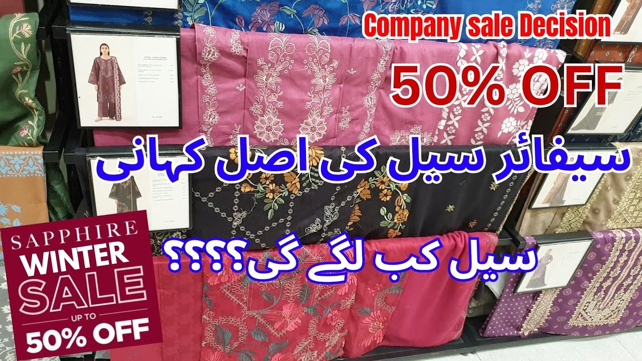 Sapphire Sale ❤️ / Sapphire Winter Collection & 50% OFF Winter Sale Update 🔥 / Sapphire Sale INFO.