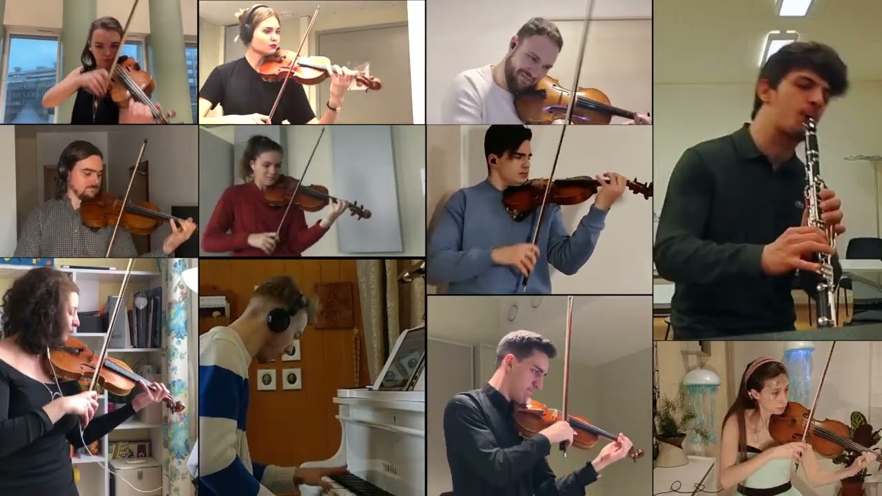 Concert classique virtuel orchestre PFUE