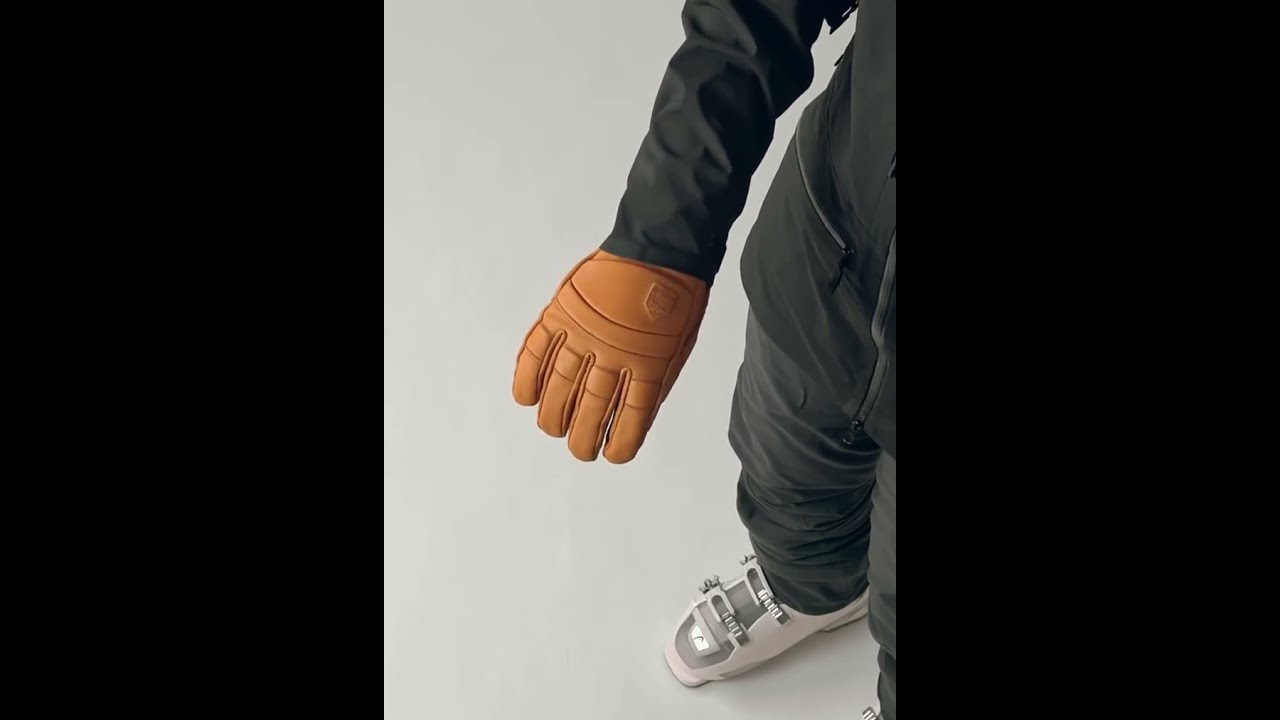Hestra Leather Fall Line - ciepłe rękawice narciarskie do freeride'u / narciarstwa i snowboardu.