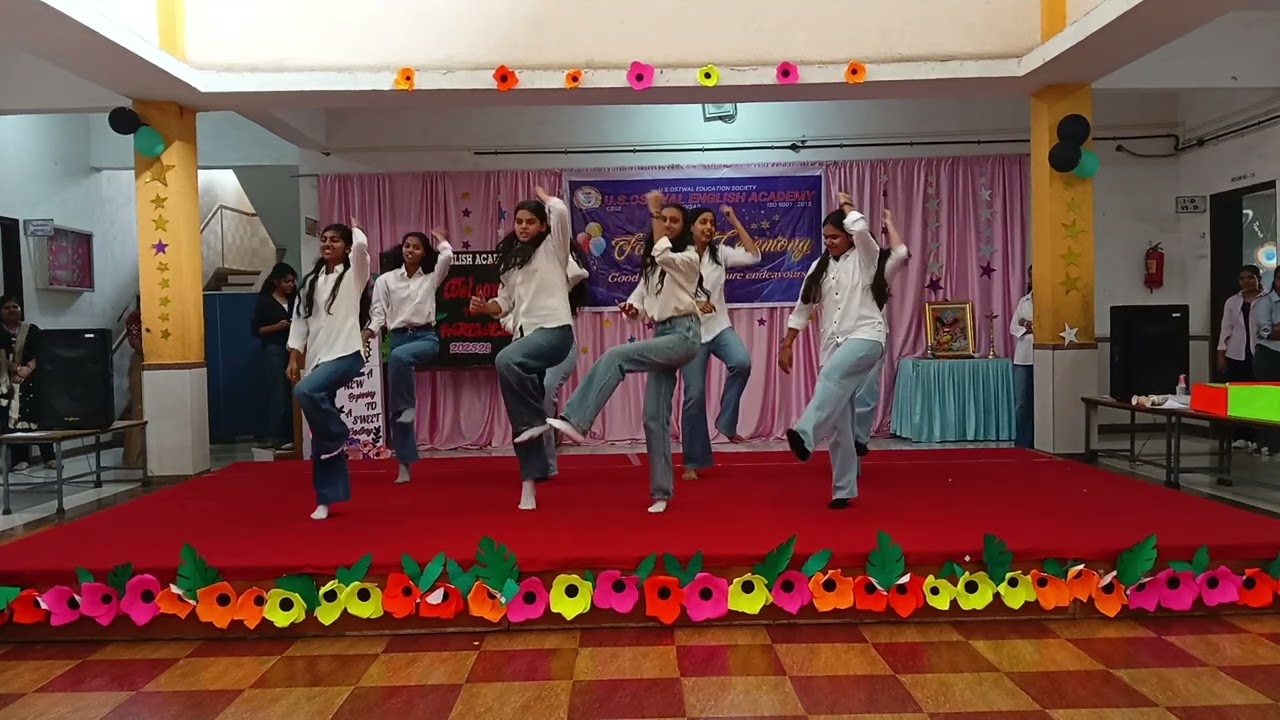 Dance Performed by Grade 11 Girls (Group-1) on Grade 12 Farewell 2025-26