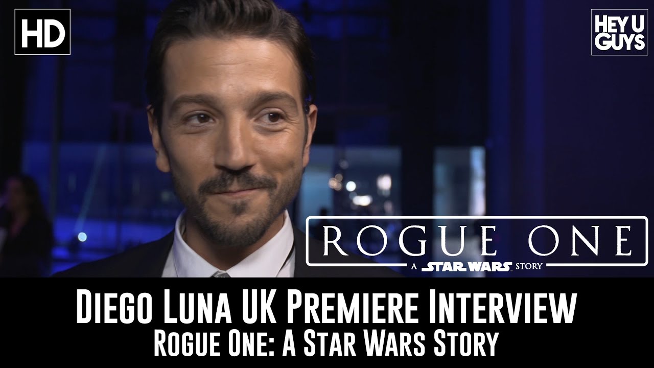 Diego Luna UK Premiere Interview - Rogue One: A Star Wars Story