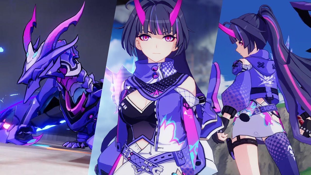 Honkai 5.8 - Herrscher of Thunder HAUNTED DUSK outfit showcase
