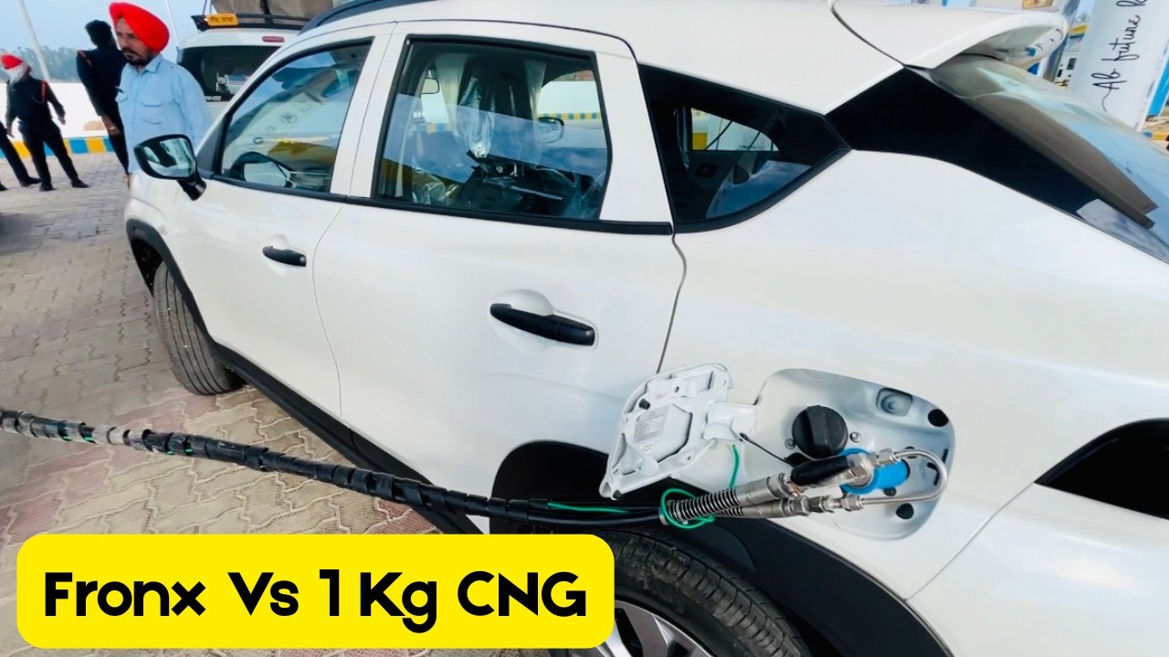 Maruti Suzuki Fronx Cng Mileage Test  | With Hyper Driving | Test - 1
