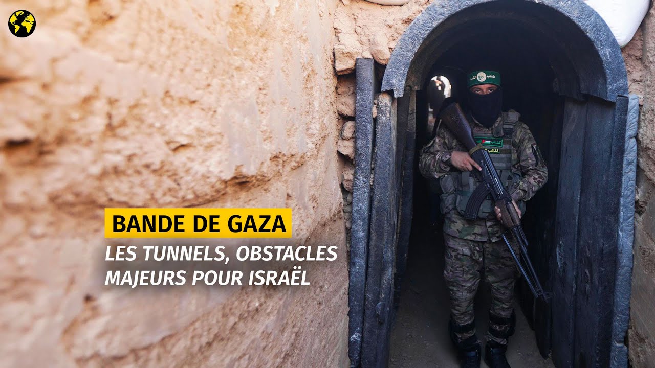 Les galeries souterraines de Gaza, obstacle majeur pour Israël