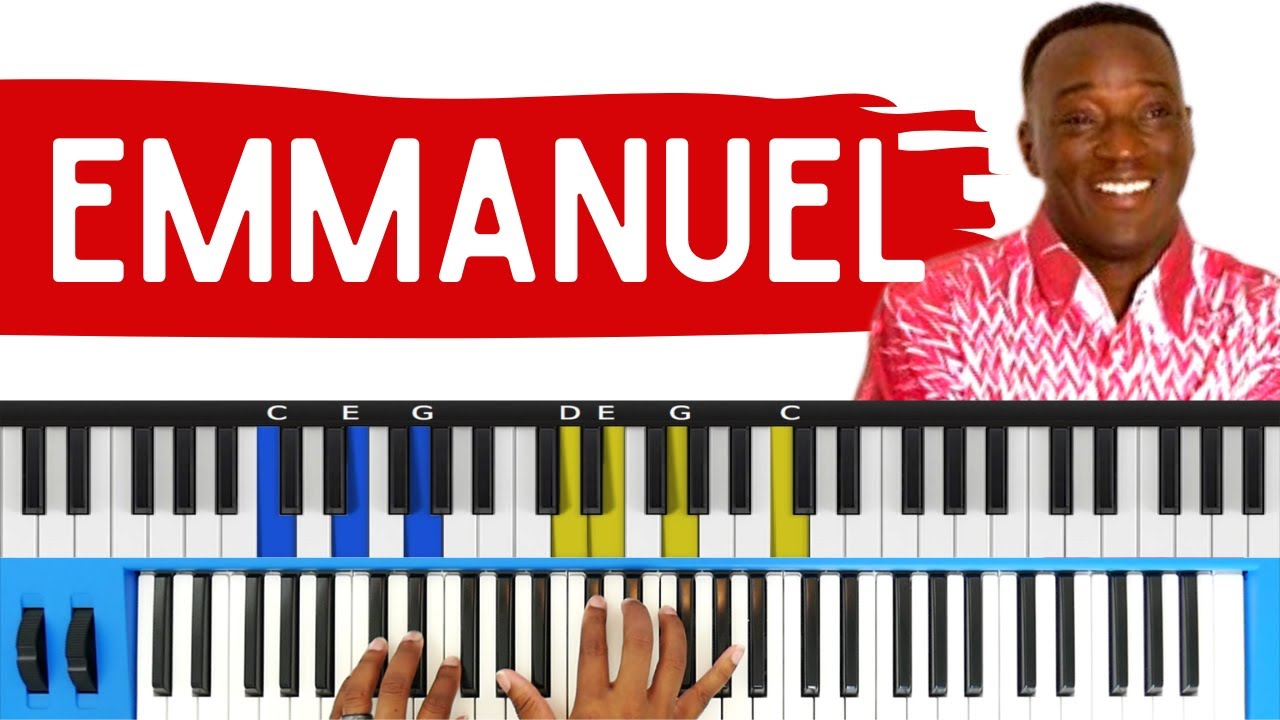 EMMANUEL Norman Hutchins: PIANO TUTORIAL (gospel piano tutorials)