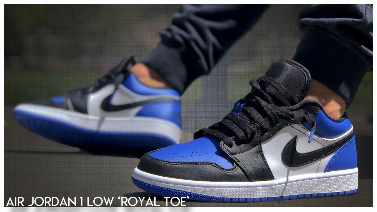 Air Jordan 1 Low 'Royal Toe' | Detailed Look