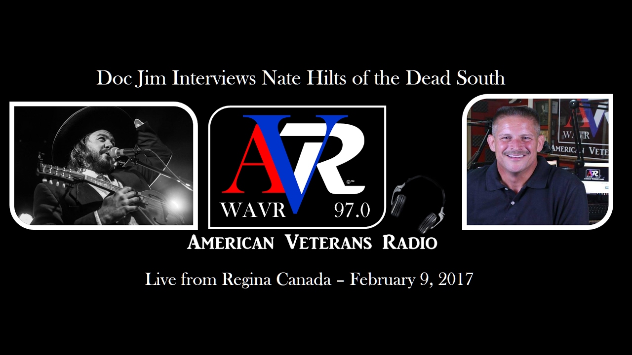 American Veterans Radio Interviews ‘The Dead South’ live from Regina Canada, February 9, 2017