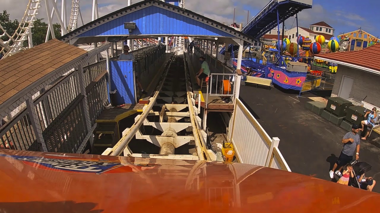 Tidal wave Roller coaster at Ocean City MD