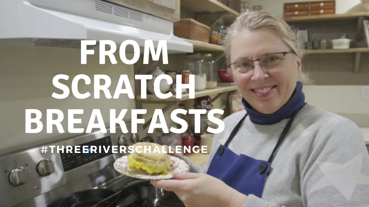 A Week of Breakfast Ideas | #threeriverschallenge 2024 | Shopping our Home Pantry