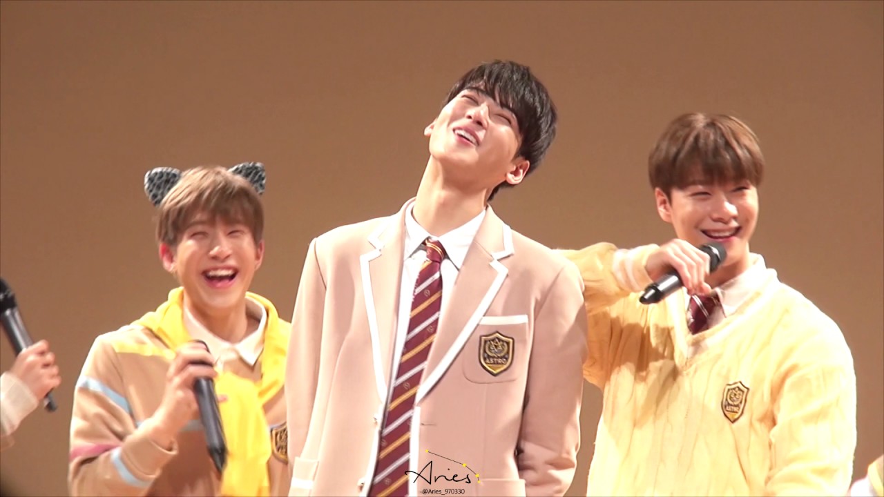 161211 아스트로 분당 팬싸 - 나 차은우야 차!은!우!