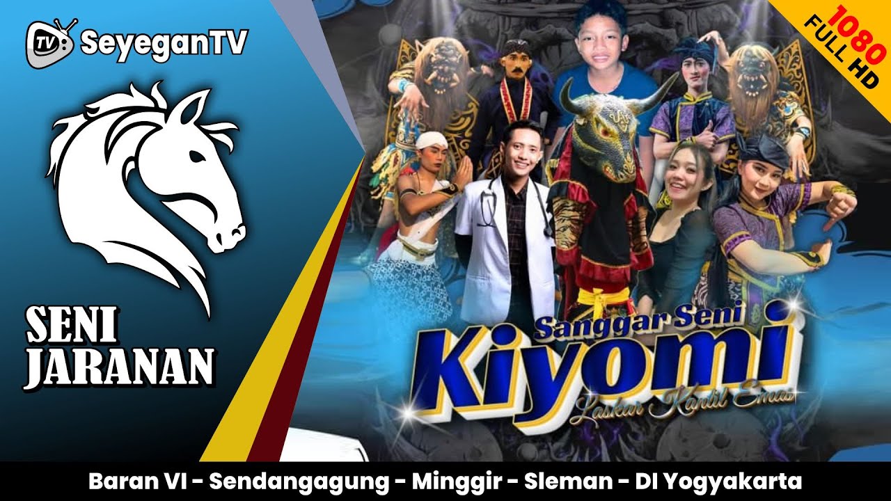 🔴 #LIVE : Jaranan Sanggar Seni Kiyomi | Baran VI Minggir Sleman D.I Yogyakarta | Streaming Malam Ini