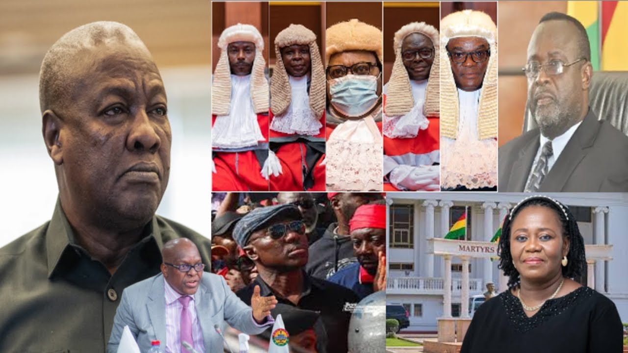 Mahama shaking 5 judges ends CJ removal as baffoe-bonnie walk away...DETAILS
