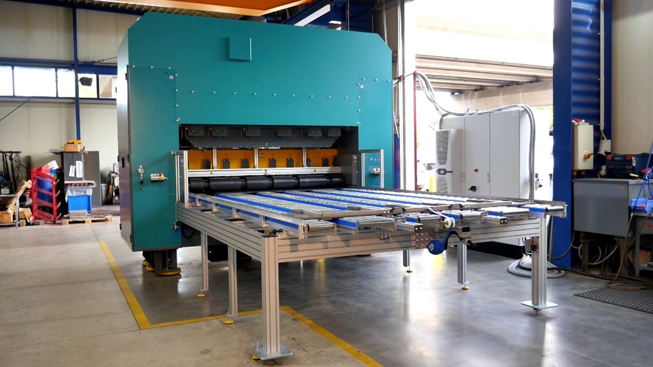 BENDER SP2500 Expanded Metal Production Machine + linear gripper feeder for scrap reduction