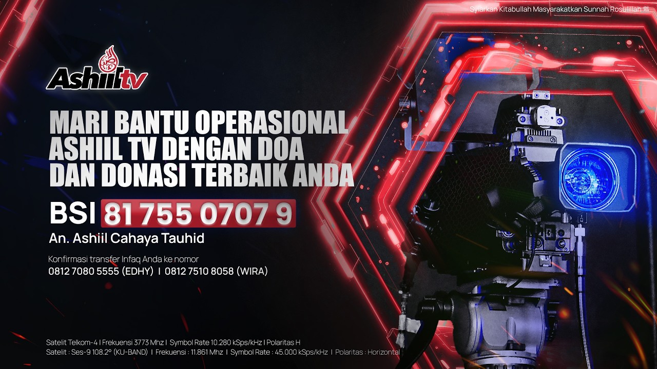 🔴 [LIVE] Majalis Syahr Ramadhan Majelis Bulan Ramadhan - Ustadz Dr. Aspri Rahmat Azai, M.A حفظه الله
