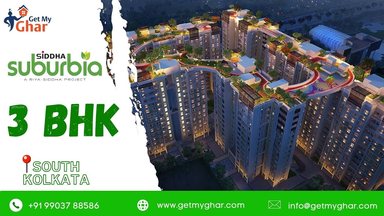 3 BHK Flats in Siddha Suburbia | ☎️ 9903788586| Baruipur | Kolkata | 