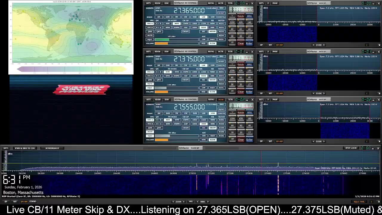 Live CB Radio Videogates Skip & DX 0725 - WE GOT THE DX!