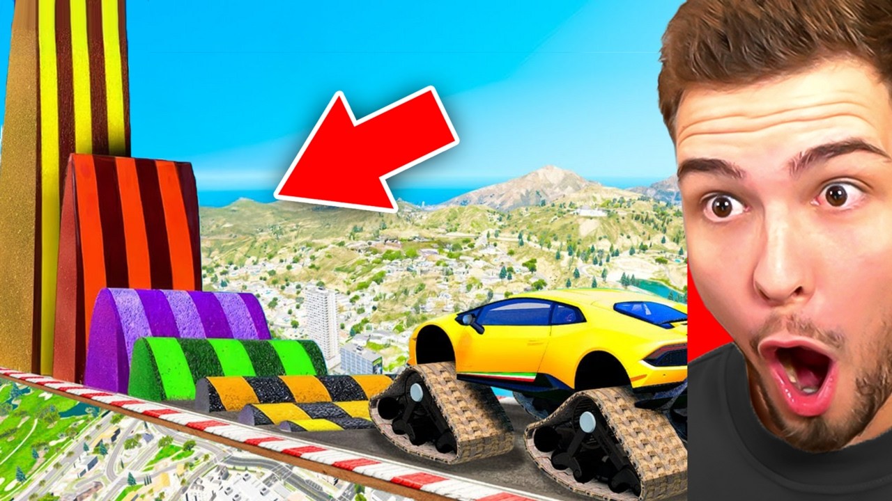 WIE VIELE HINDERNISSE KANN ICH ÜBERQUEREN?! (GTA 5)