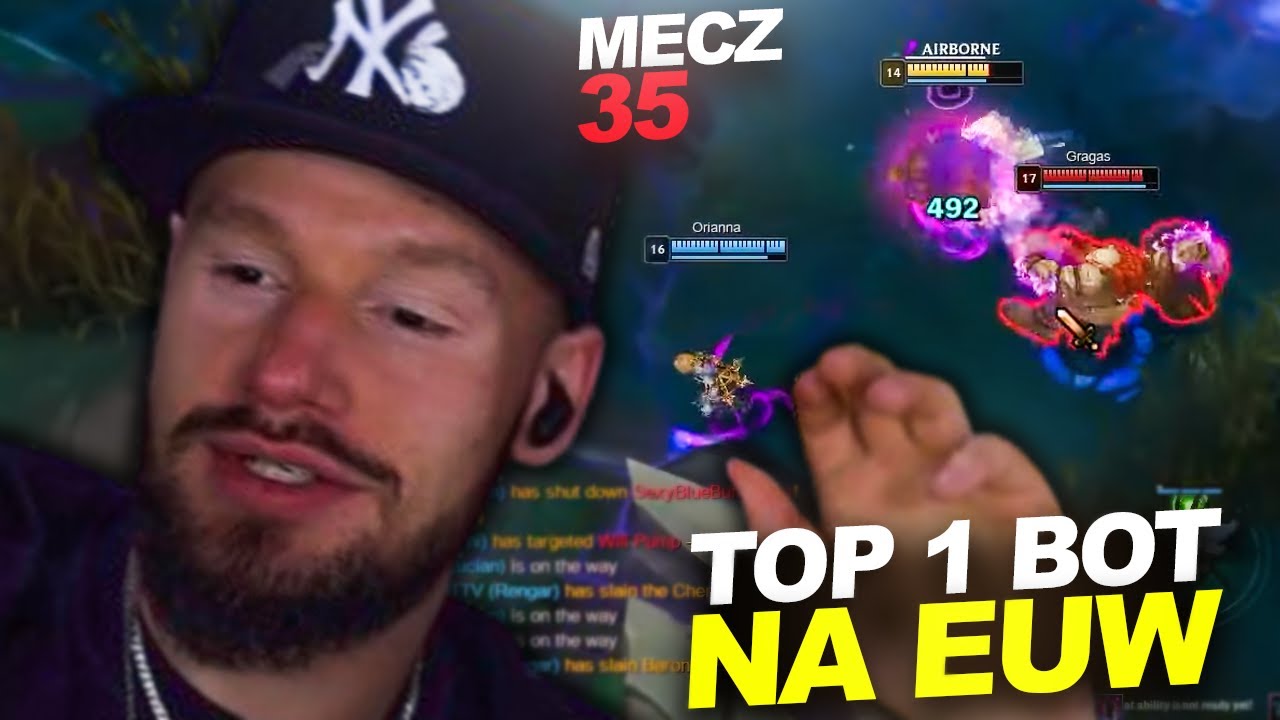 XAYOO & RYBSON - JAK TRENOWAĆ POKER FACE, SKUNDLONY RENGAR, LIGA LEGEND BOT CHALLENGE