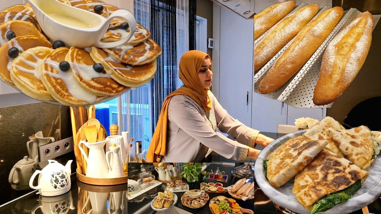 💞كوتي ساهل وسريع 🥰باكيط المخابز ناااجح من اول تجربة 💯بان كيك خفيف وقطني 🥰